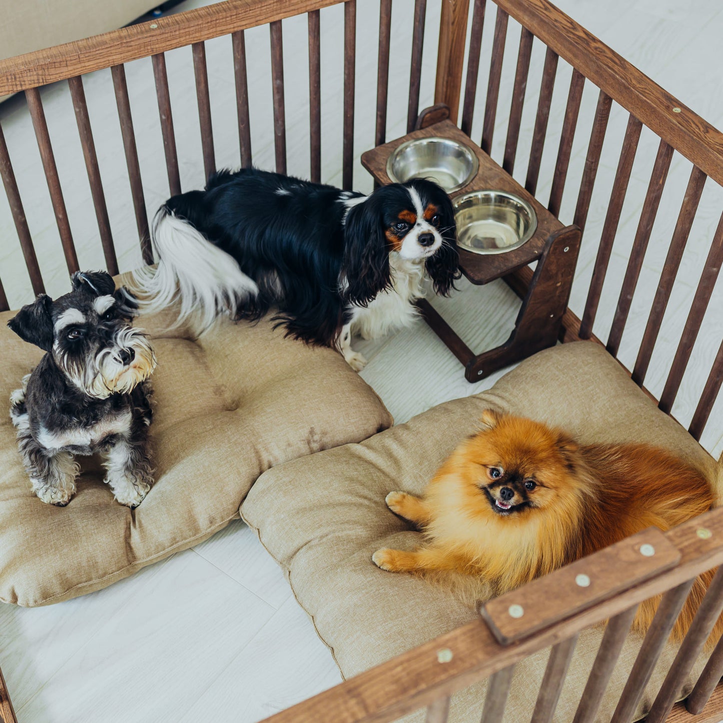 Wooden Dog Playpen