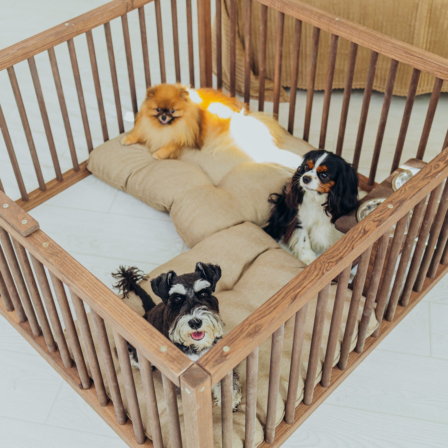 Wooden Dog Playpen